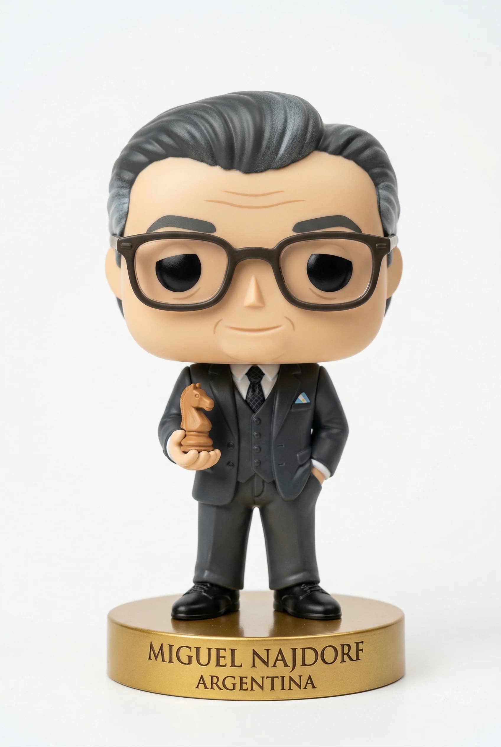 Funko personalizado de Miguel Najdorf