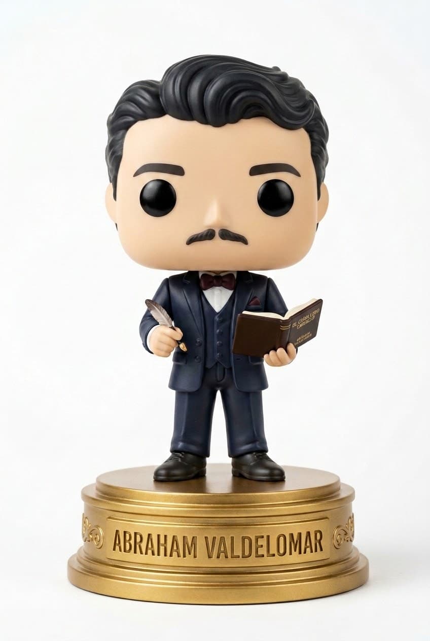 Funko personalizado de Abraham Valdelomar