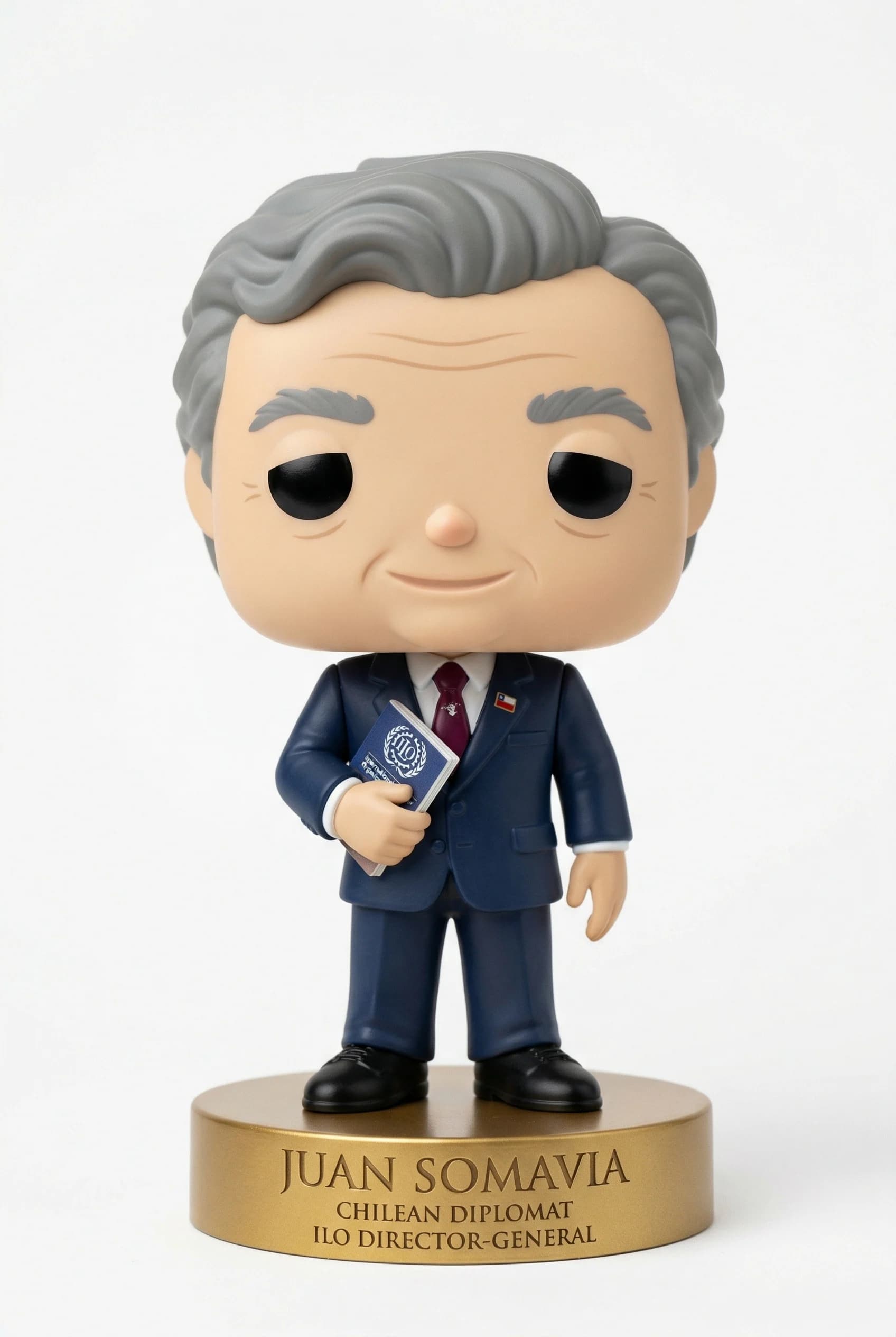 Funko personalizado de Juan Somavia