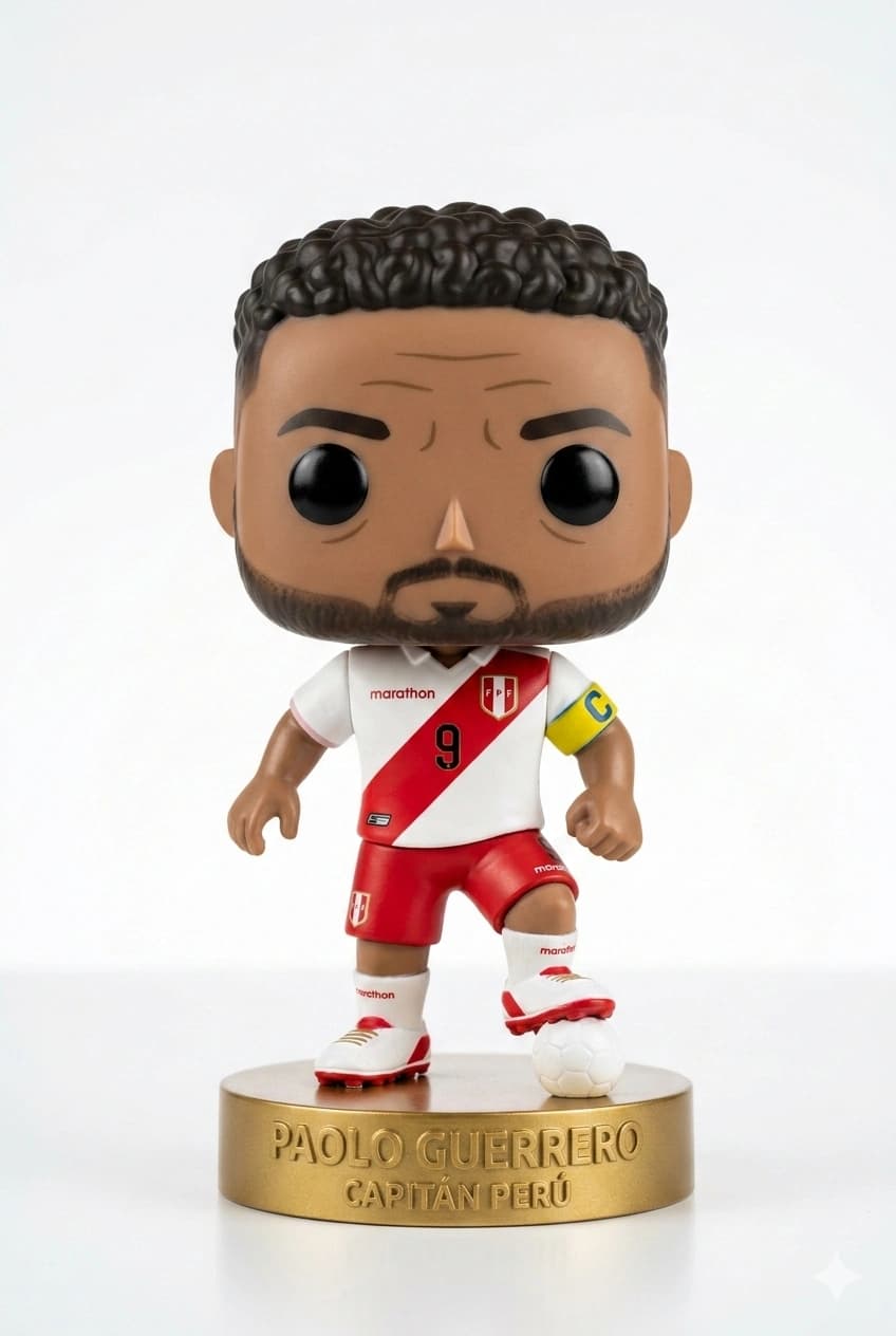 Funko personalizado de Paolo Guerrero