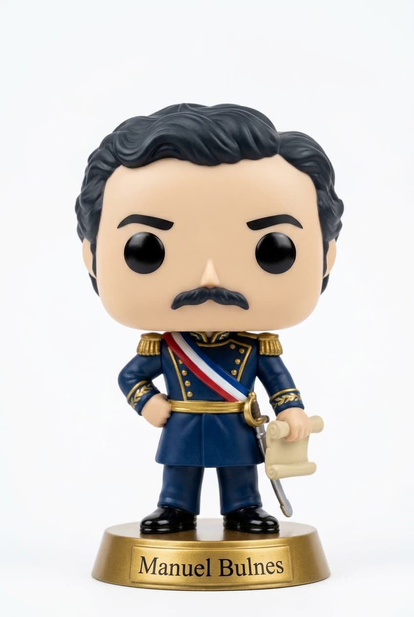 Funko personalizado de Manuel Bulnes