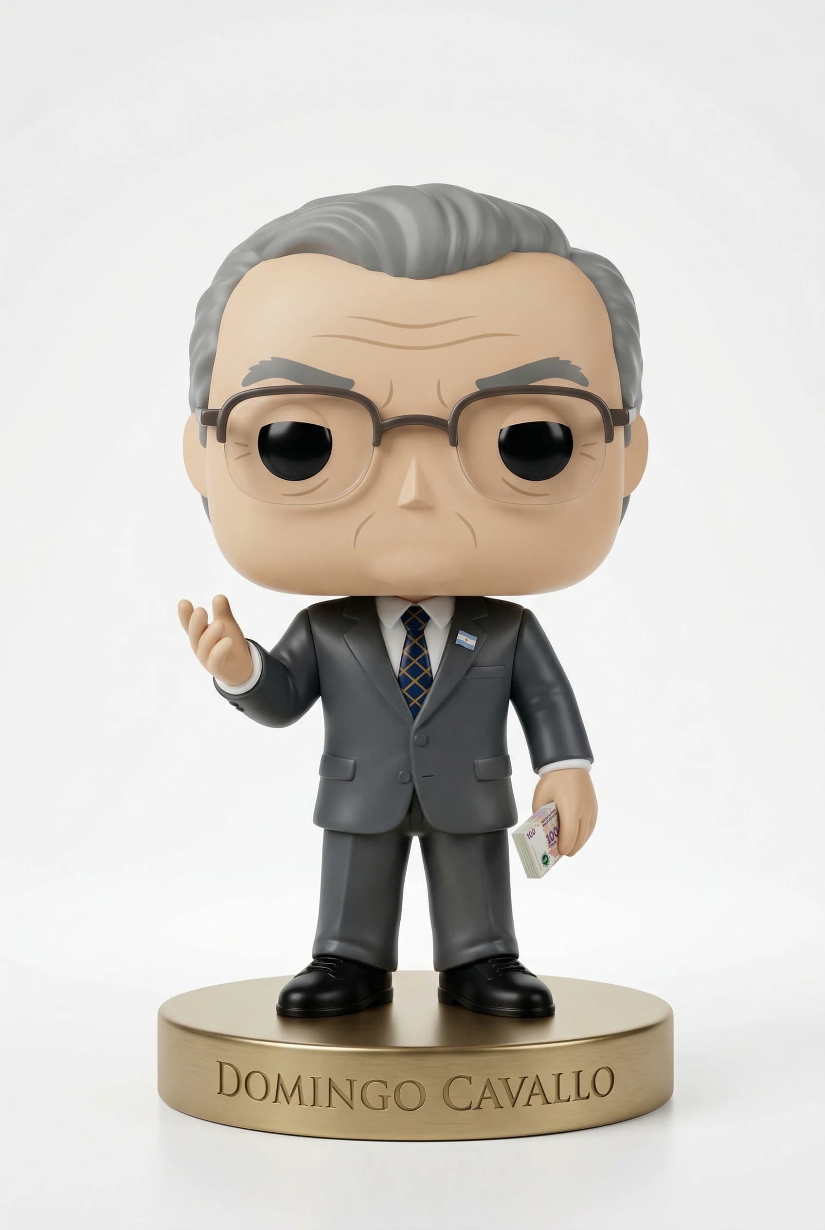 Funko personalizado de Domingo Cavallo