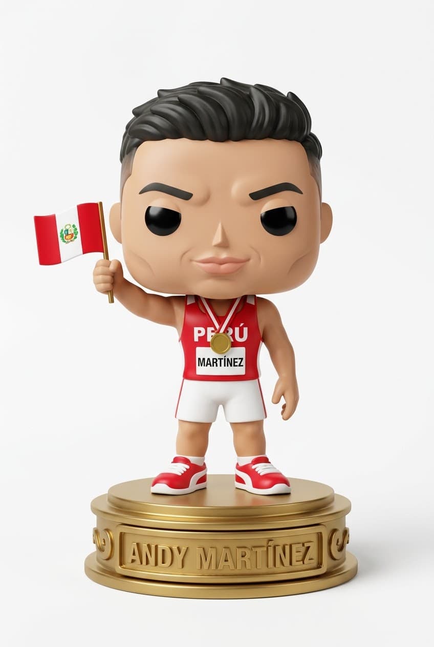 Funko personalizado de Andy Martinez