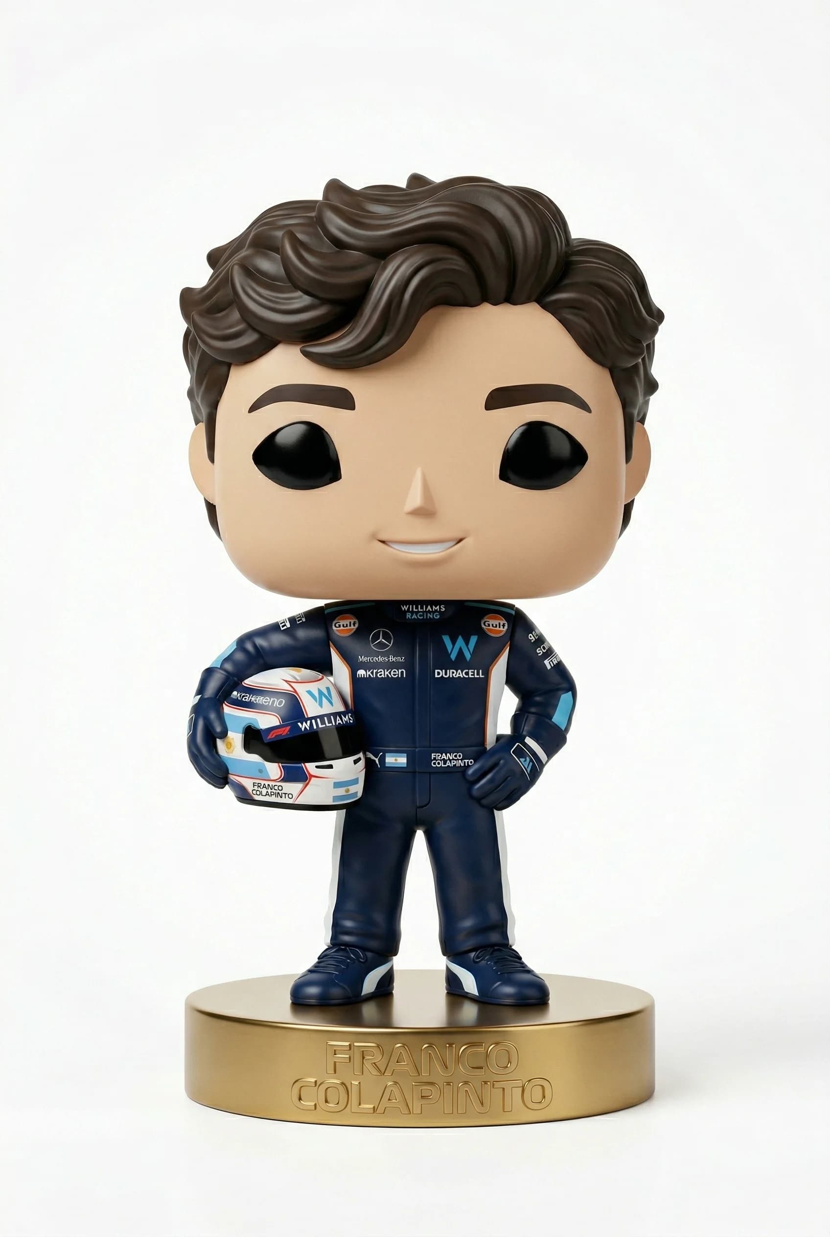 Funko personalizado de Franco Colapinto
