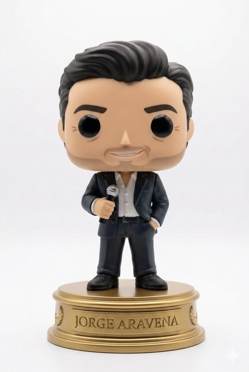 Funko personalizado de Jorge Aravena