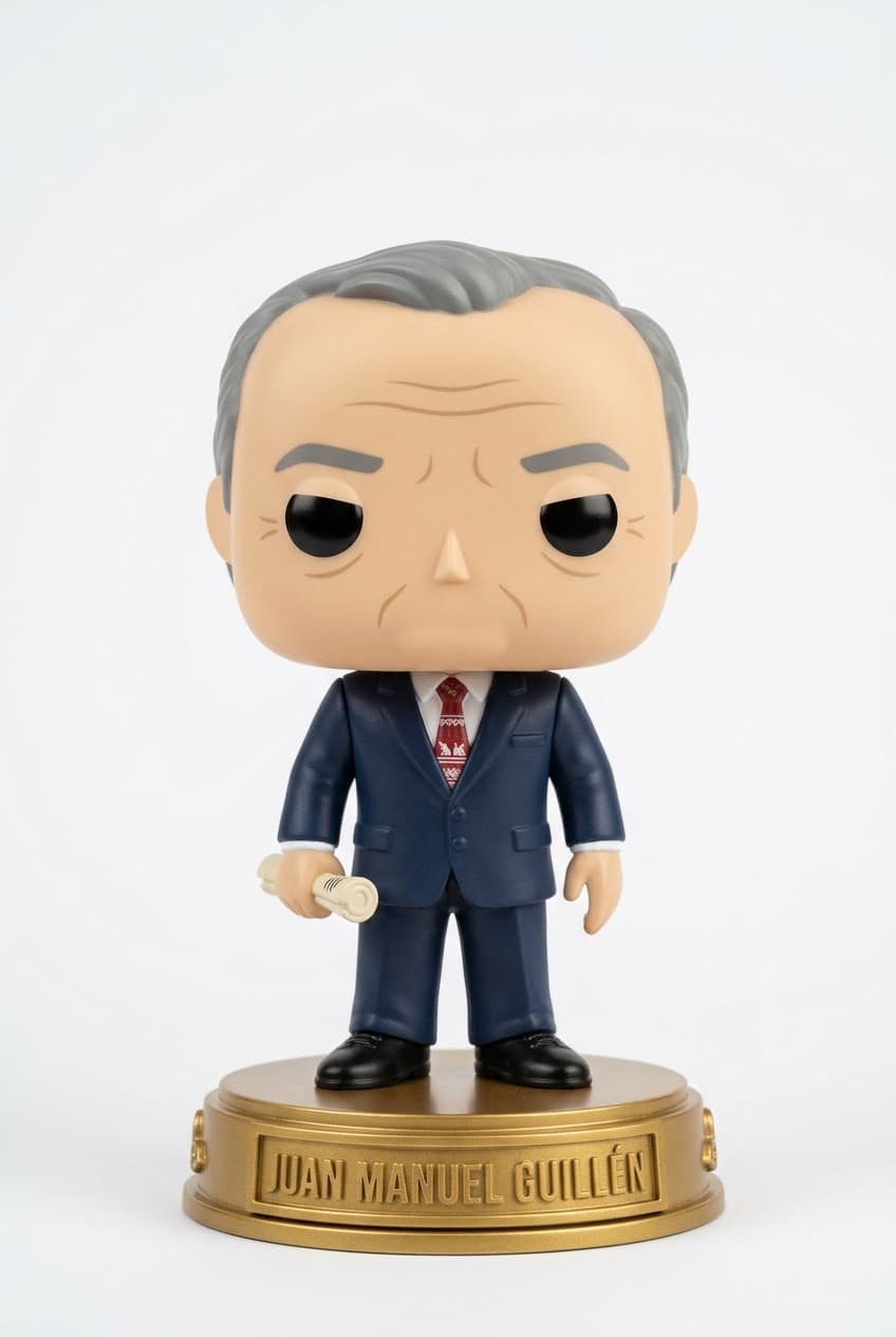Funko personalizado de Juan Manuel Guillen