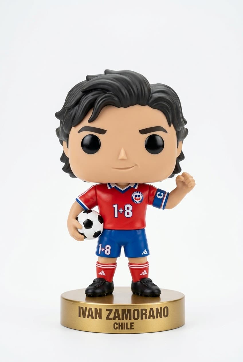 Funko personalizado de Ivan Zamorano