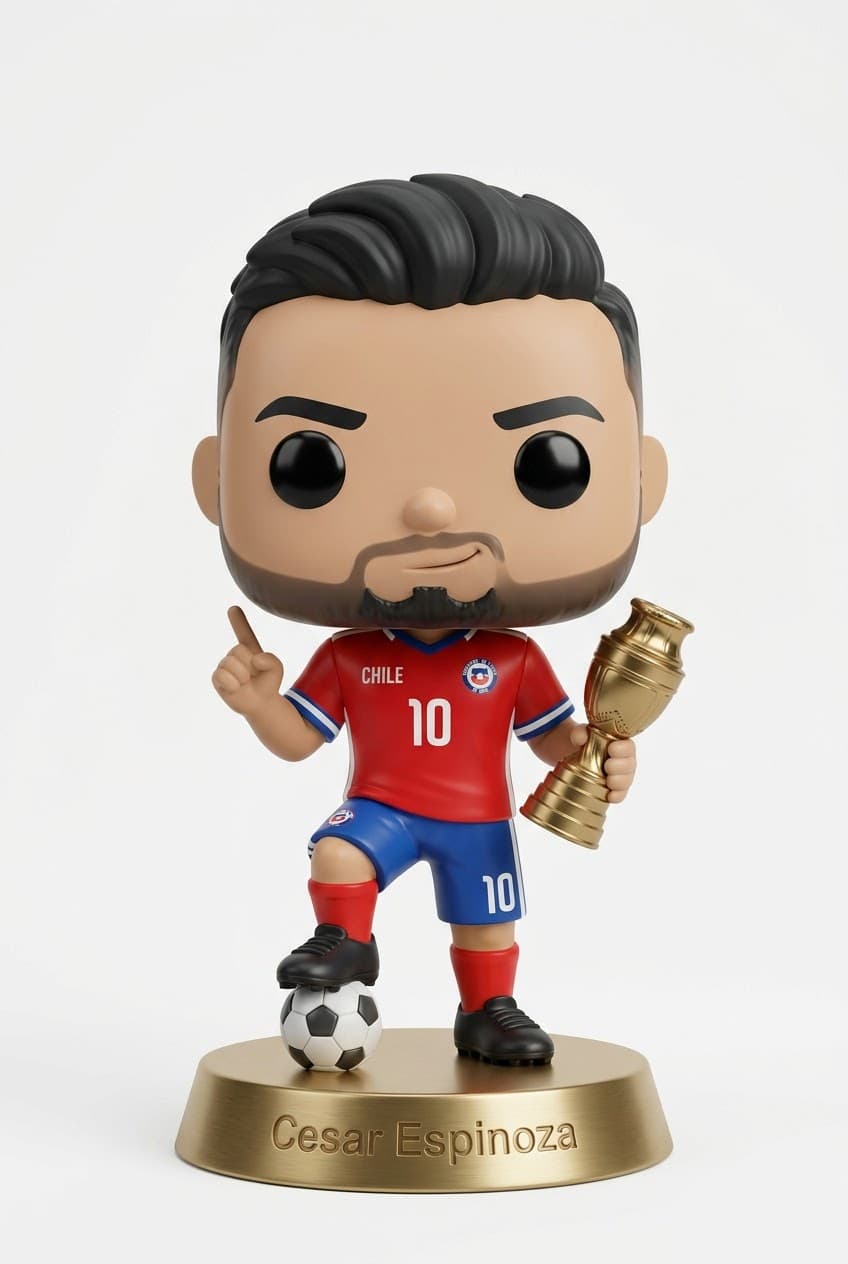 Funko personalizado de Cesar Espinoza