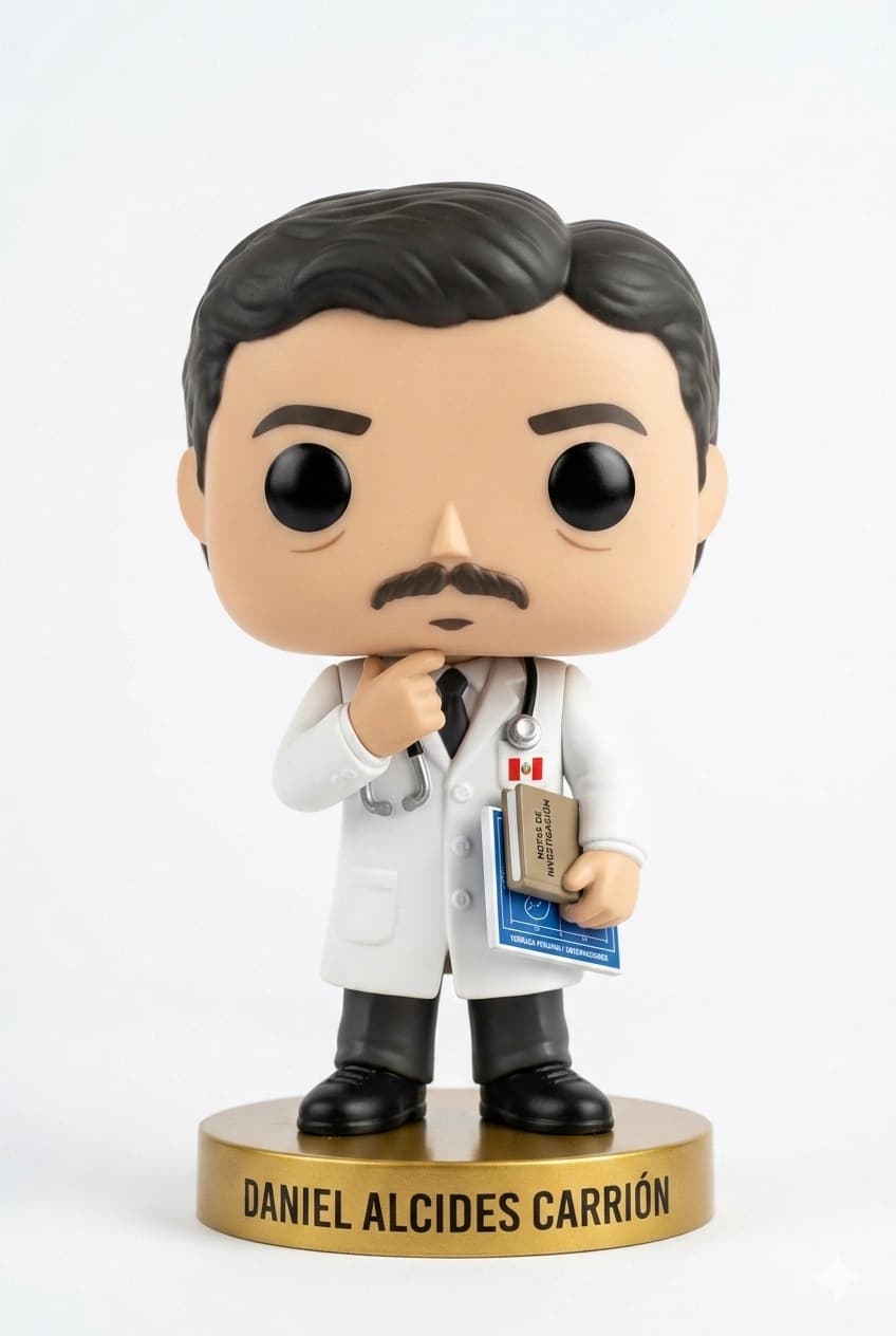 Funko personalizado de Daniel Alcides Carrion