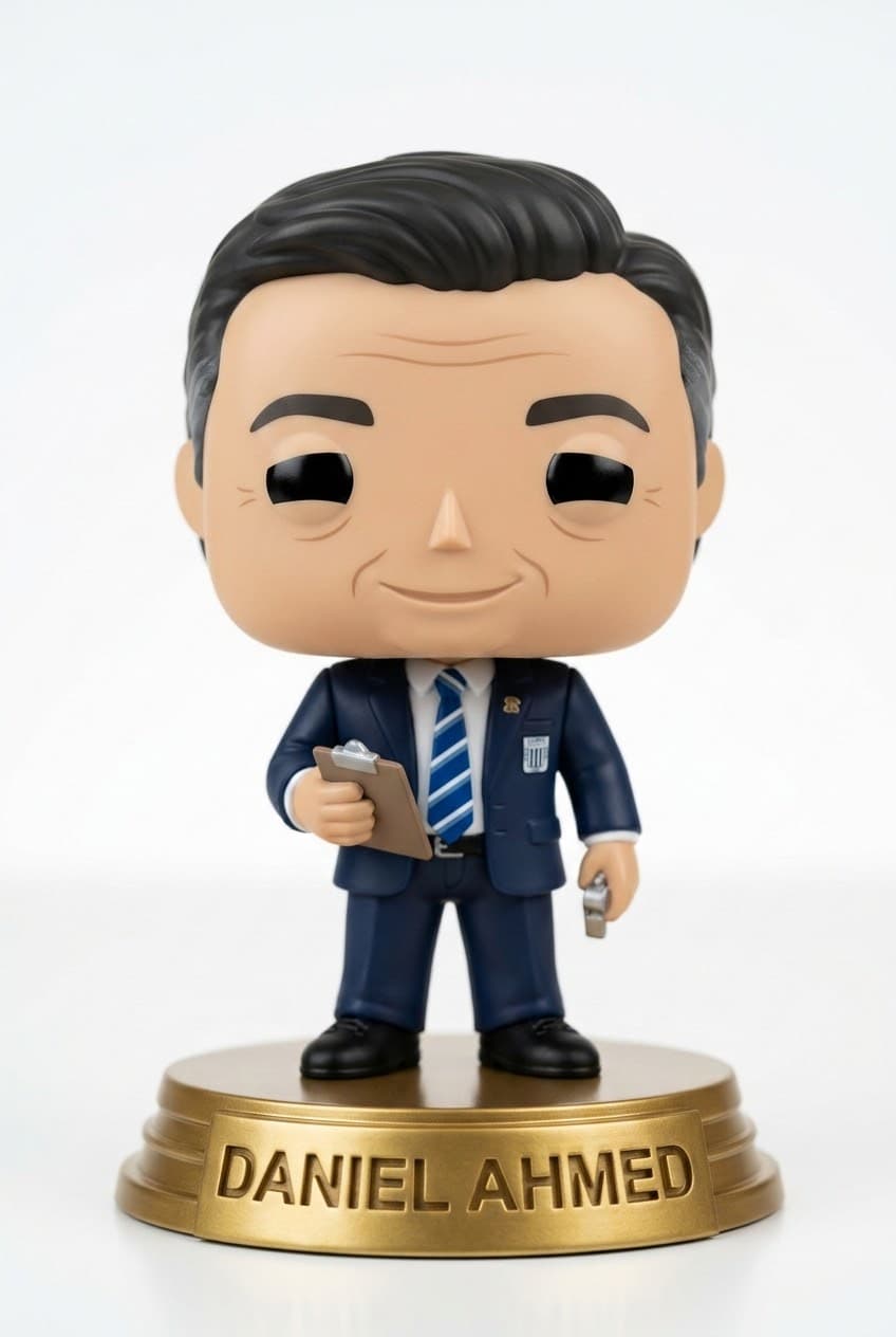 Funko personalizado de Daniel Ahmed
