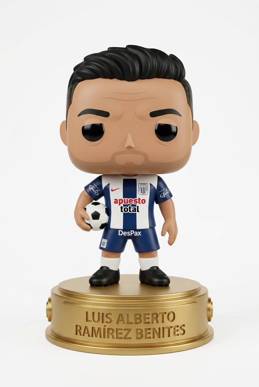 Funko personalizado de Luis Alberto Ramirez Benites