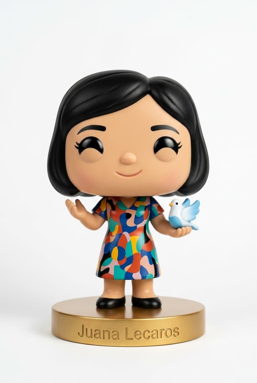 Funko personalizado de Juana Lecaros