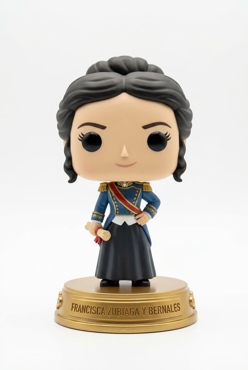 Funko personalizado de Francisca Zubiaga y Bernales