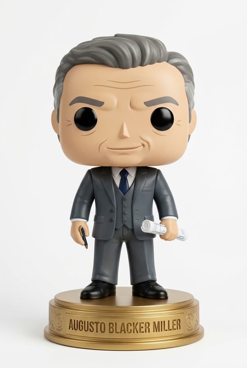 Funko personalizado de Augusto Blacker Miller