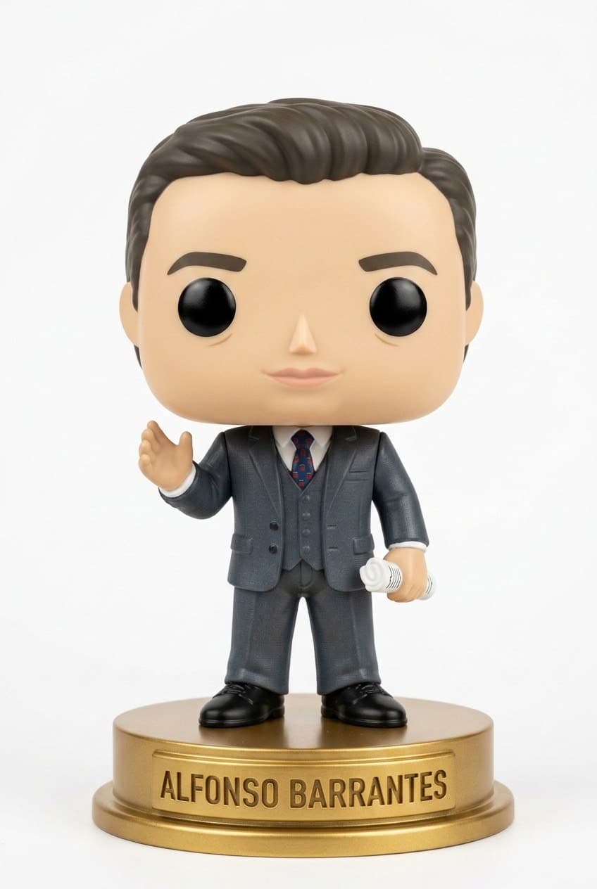 Funko personalizado de Alfonso Barrantes