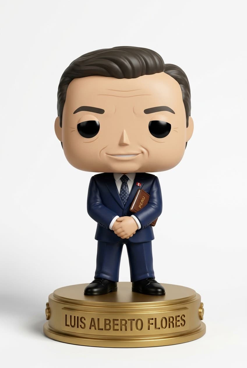 Funko personalizado de Luis Alberto Flores