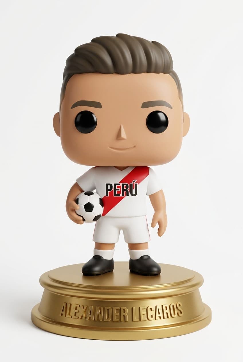 Funko personalizado de Alexander Lecaros