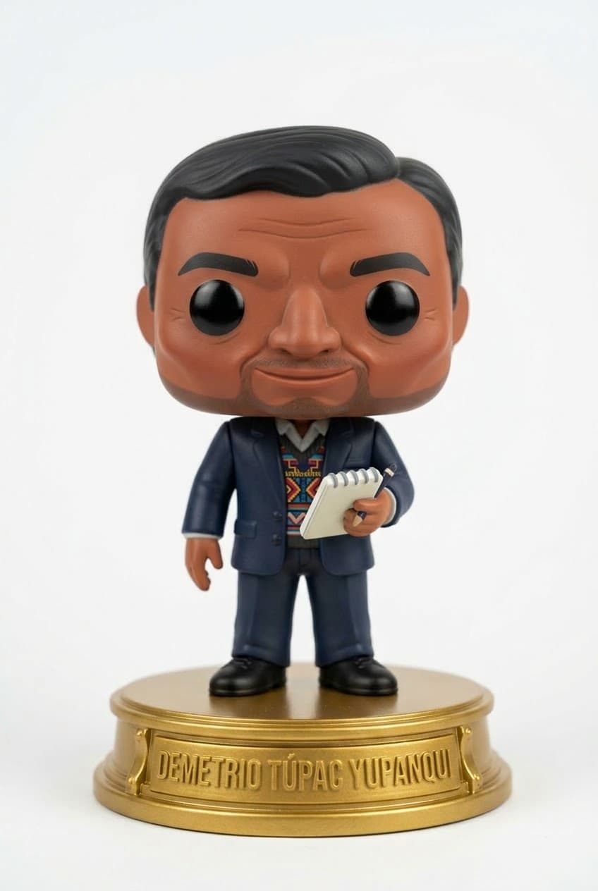 Funko personalizado de Demetrio Tupac Yupanqui
