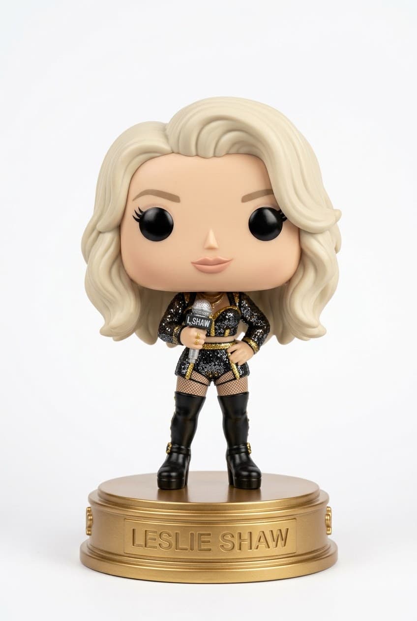 Funko personalizado de Leslie Shaw