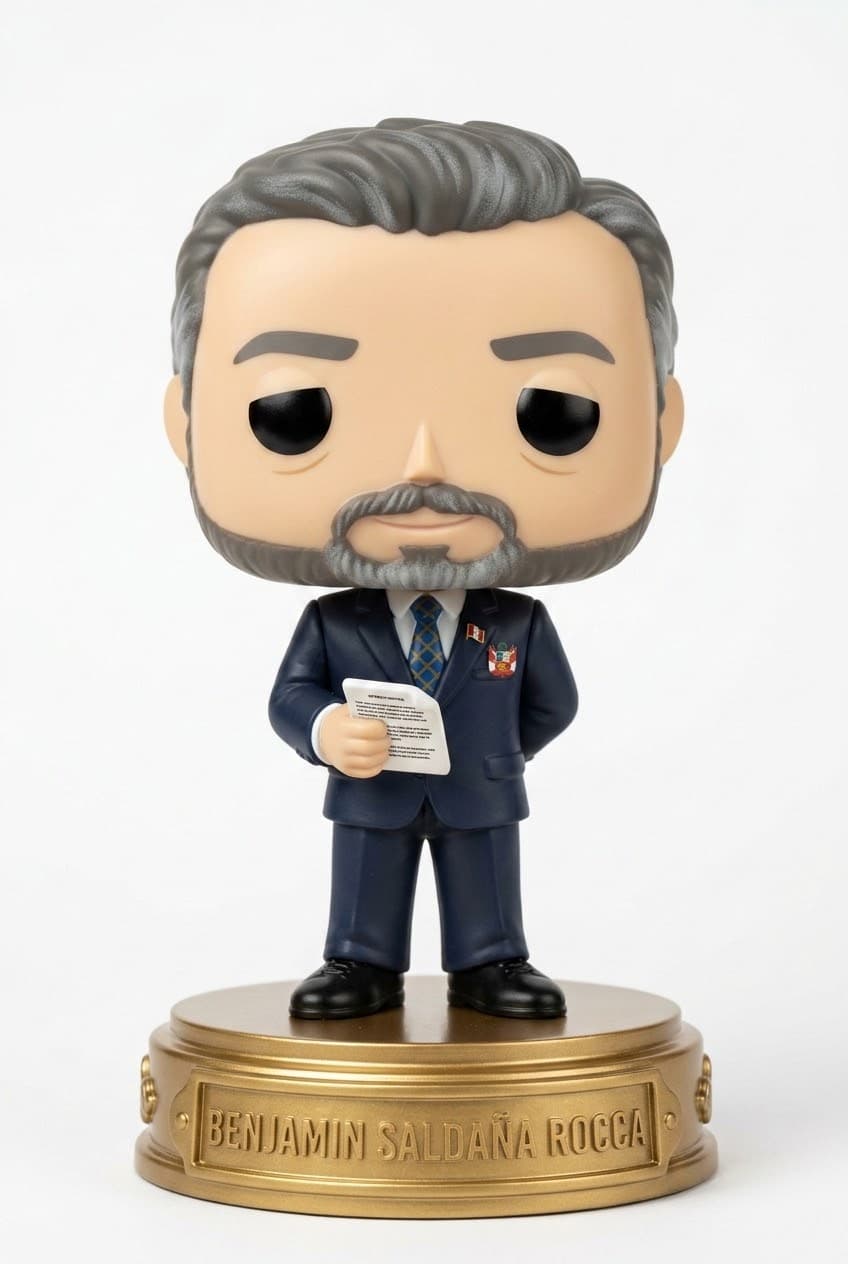 Funko personalizado de Benjamin Saldana Rocca