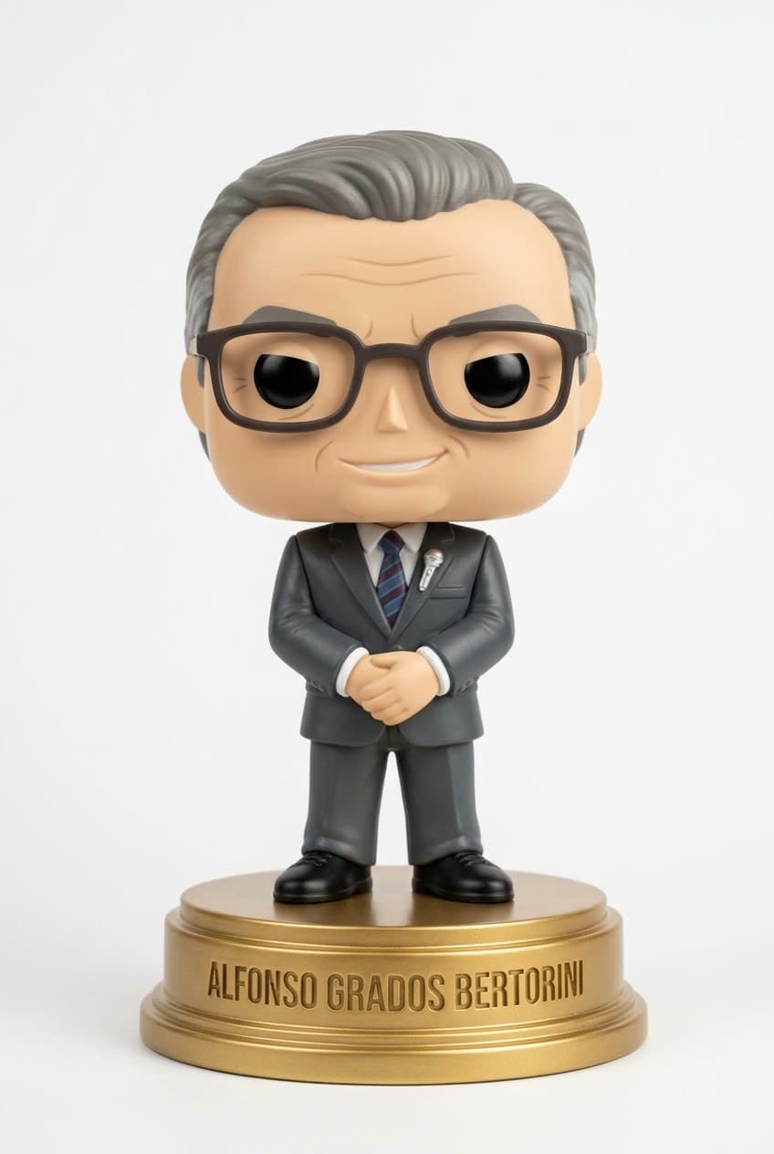 Funko personalizado de Alfonso Grados Bertorini