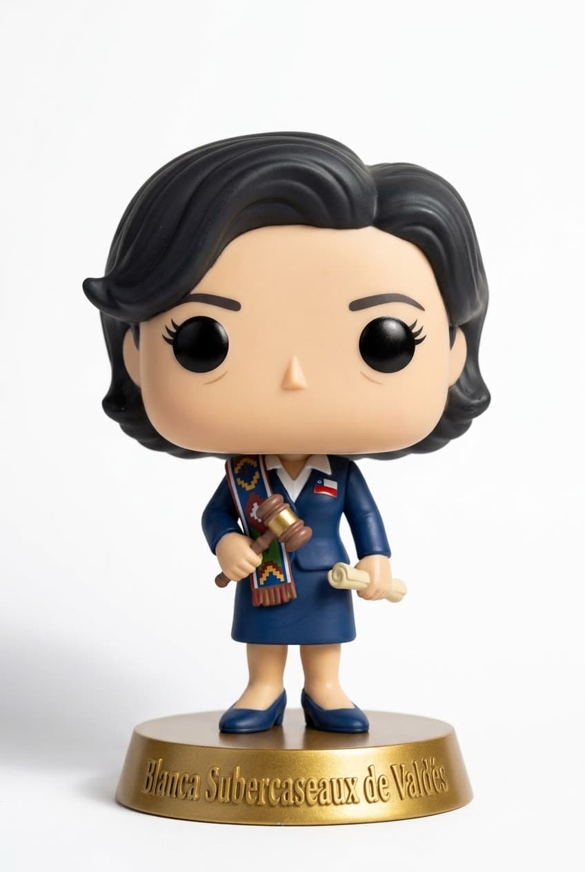Funko personalizado de Blanca Subercaseaux de Valdes