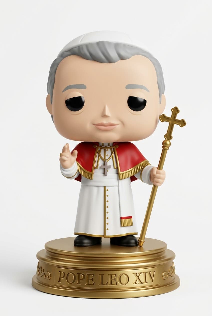 Funko personalizado de Pope Leo Xiv