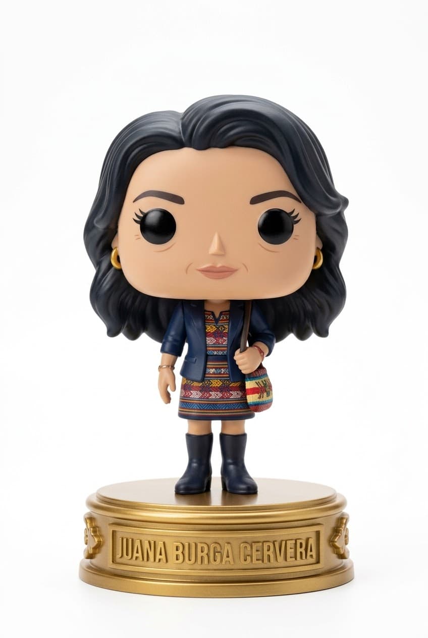 Funko personalizado de Juana Burga Cervera