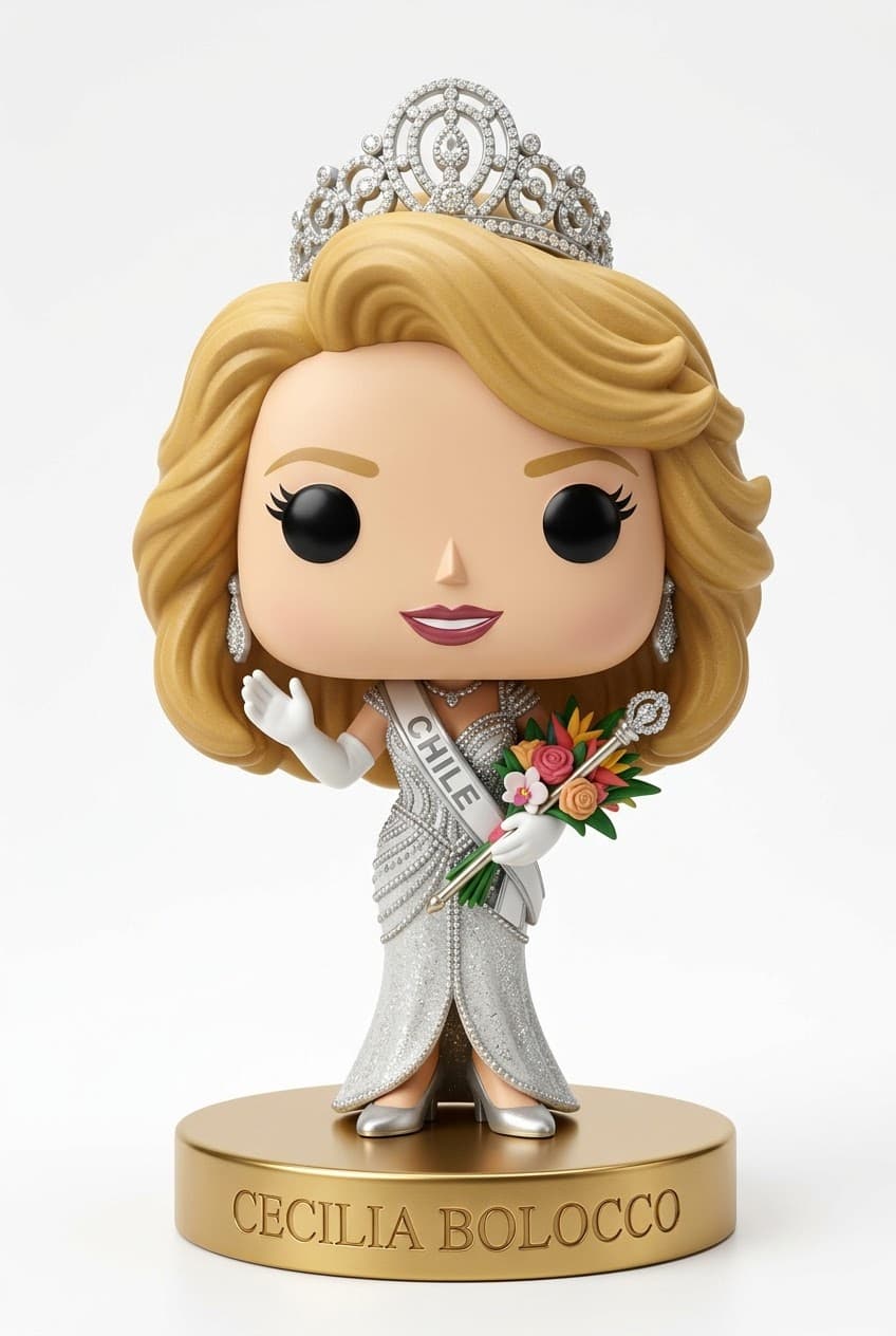 Funko personalizado de Cecilia Bolocco