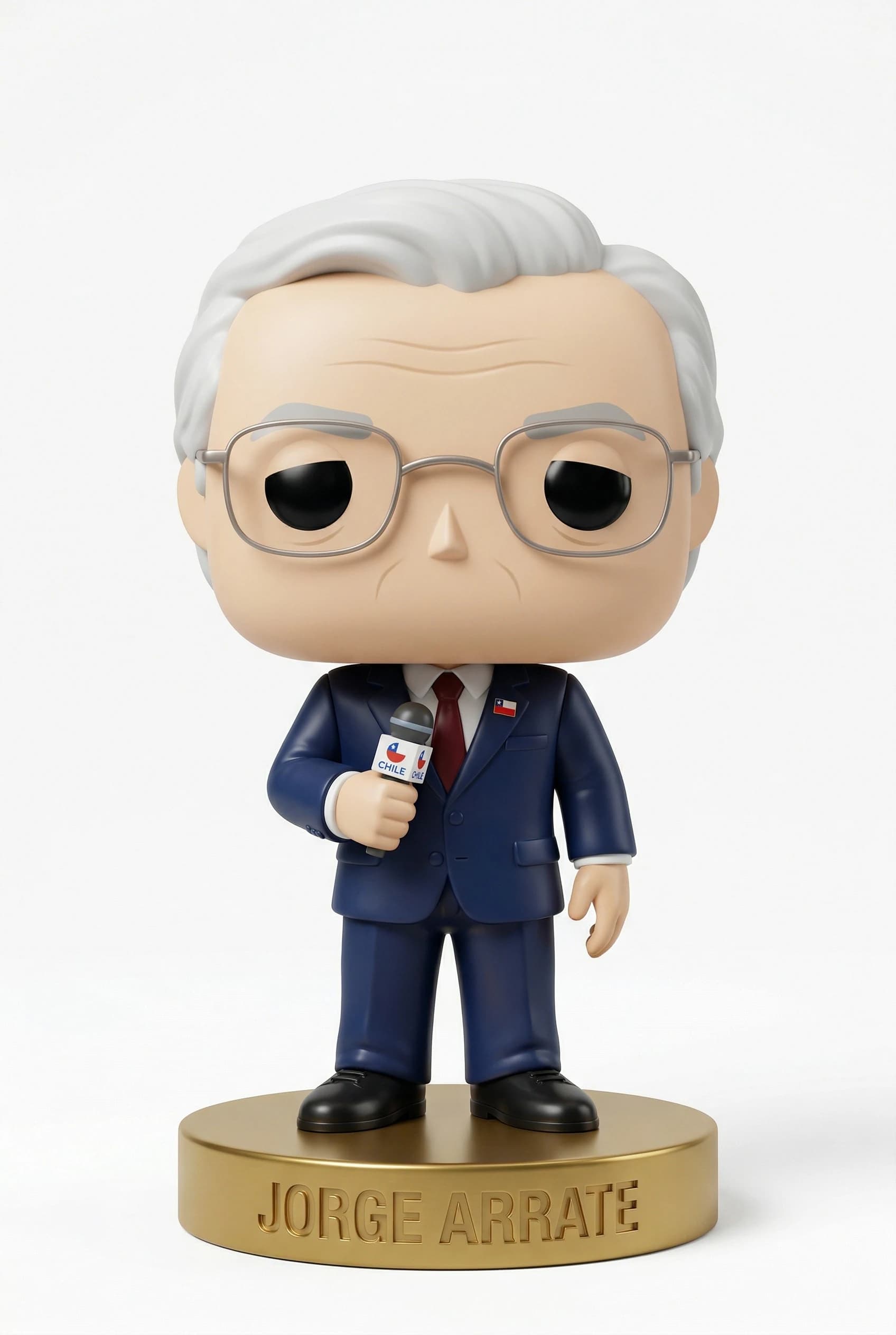 Funko personalizado de Jorge Arrate