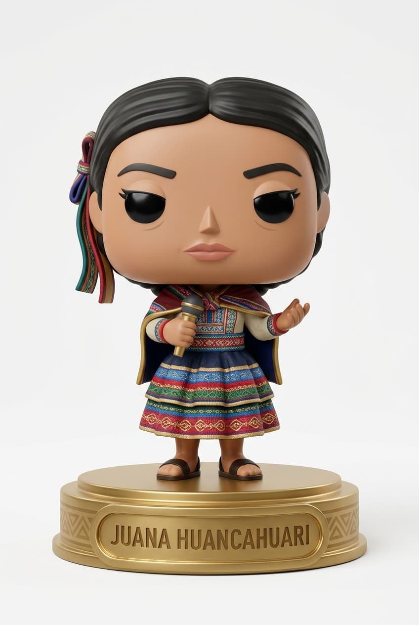 Funko personalizado de Juana Huancahuari