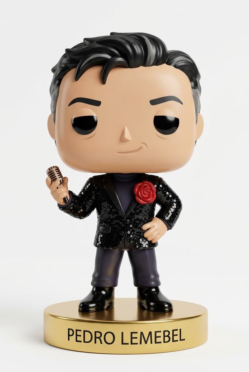 Funko personalizado de Pedro Lemebel
