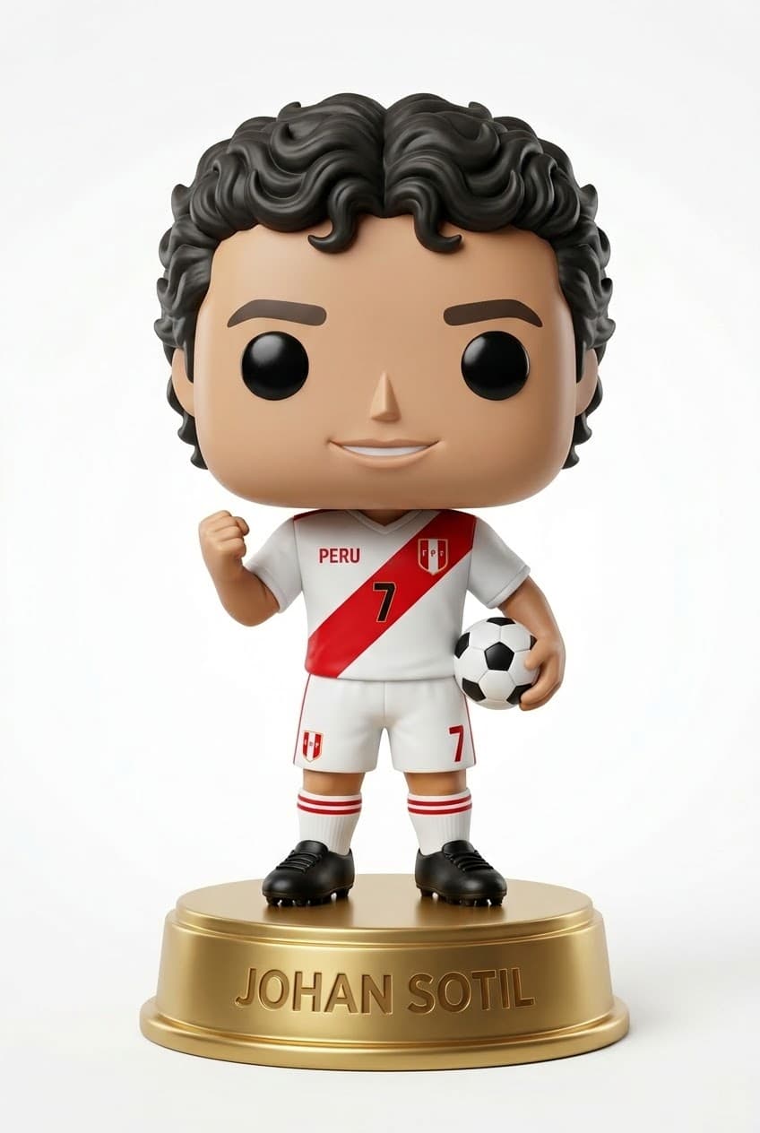 Funko personalizado de Johan Sotil