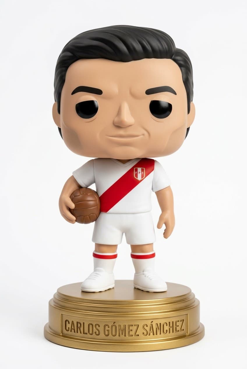 Funko personalizado de Carlos Gomez Sanchez