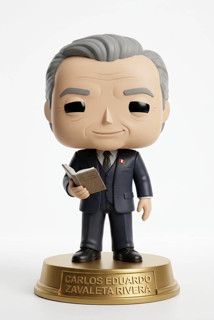 Funko personalizado de Carlos Eduardo Zavaleta Rivera