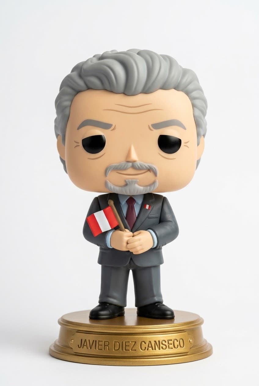 Funko personalizado de Javier Diez Canseco