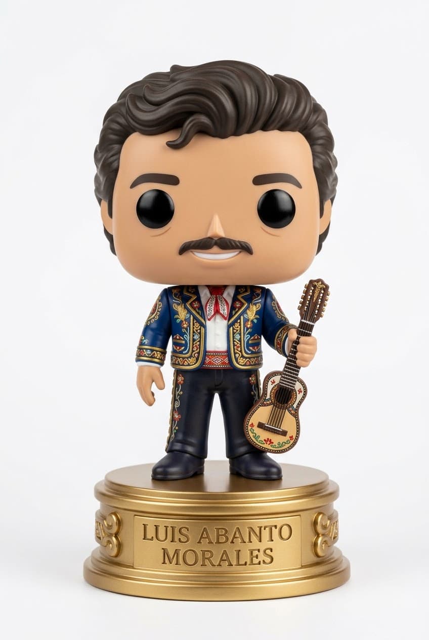 Funko personalizado de Luis Abanto Morales