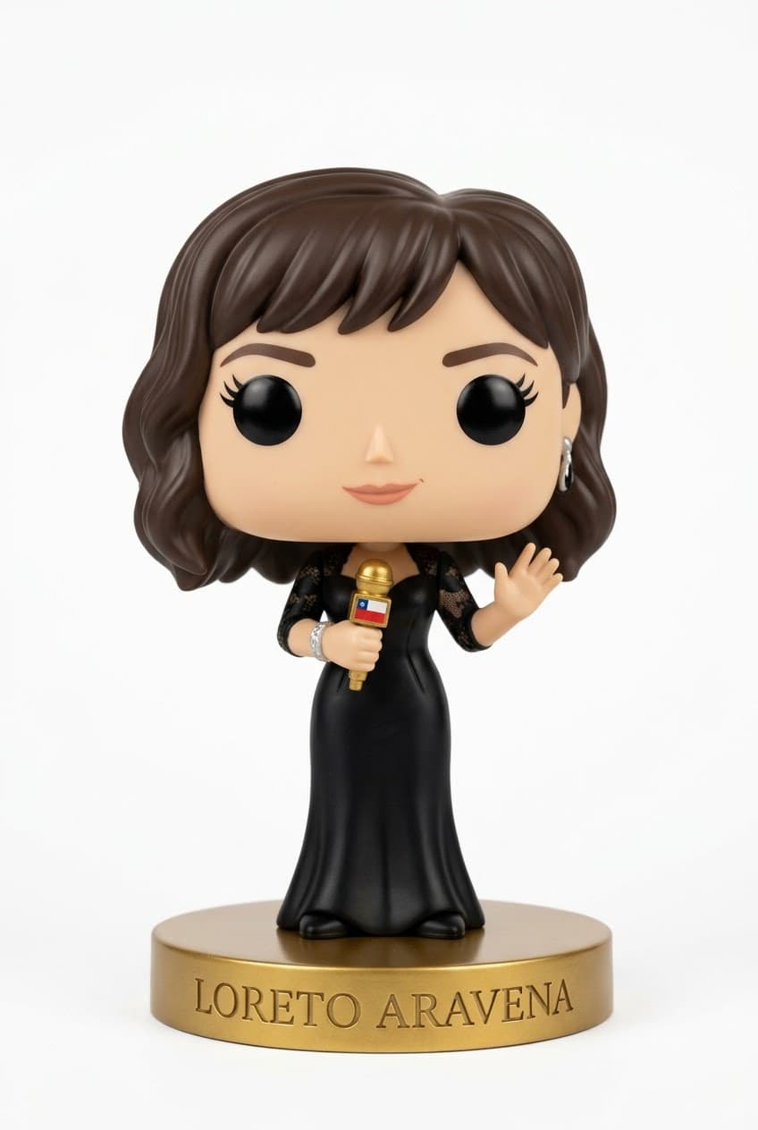 Funko personalizado de Loreto Aravena