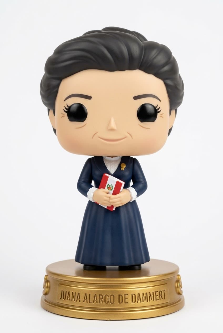 Funko personalizado de Juana Alarco de Dammert