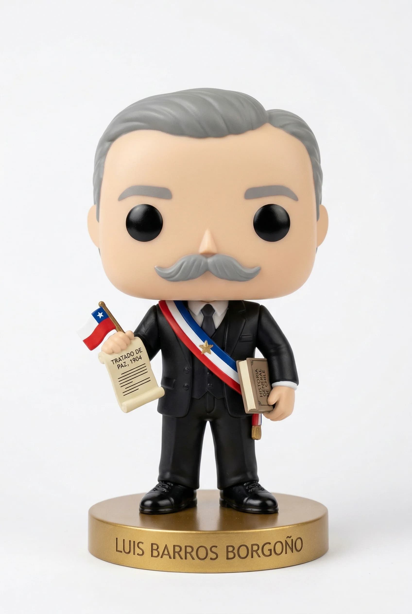 Funko personalizado de Luis Barros Borgono