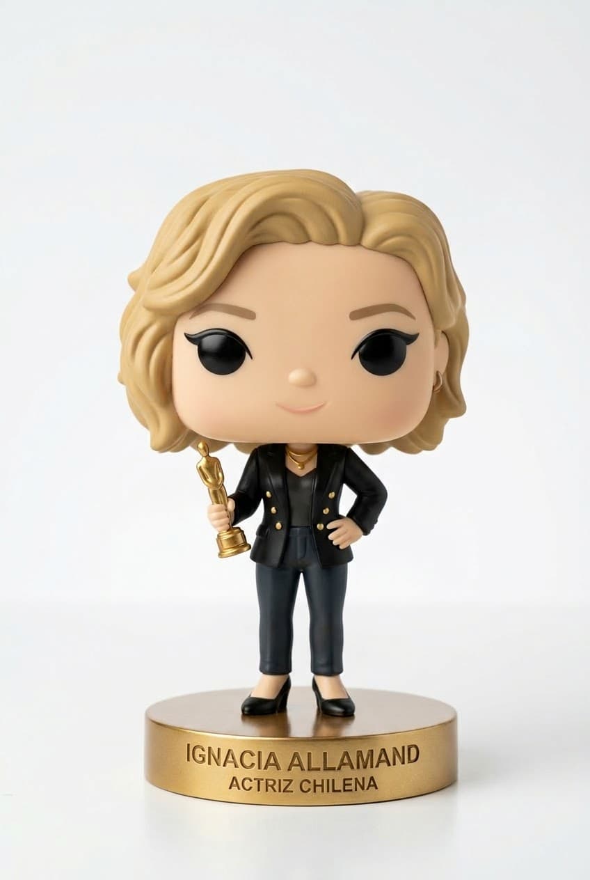 Funko personalizado de Ignacia Allamand