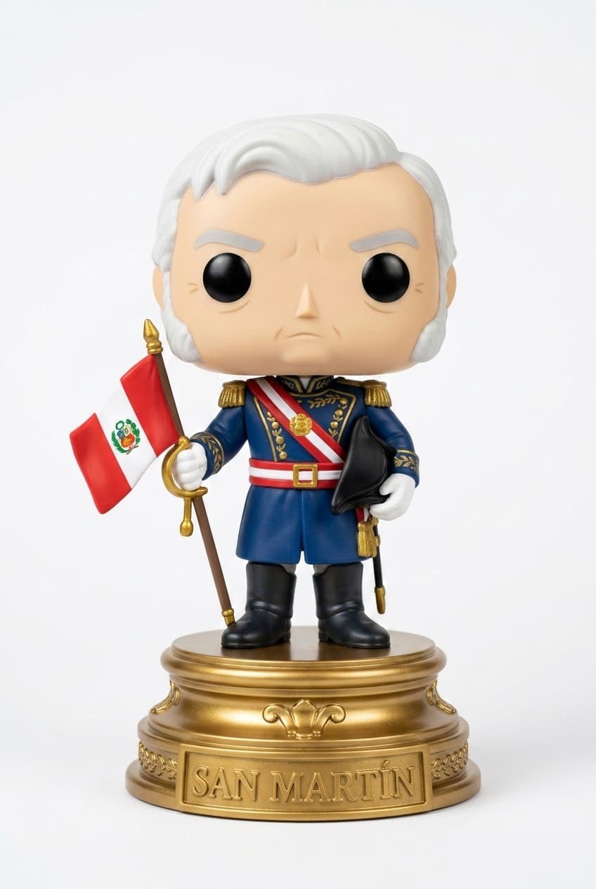Funko personalizado de San Martin