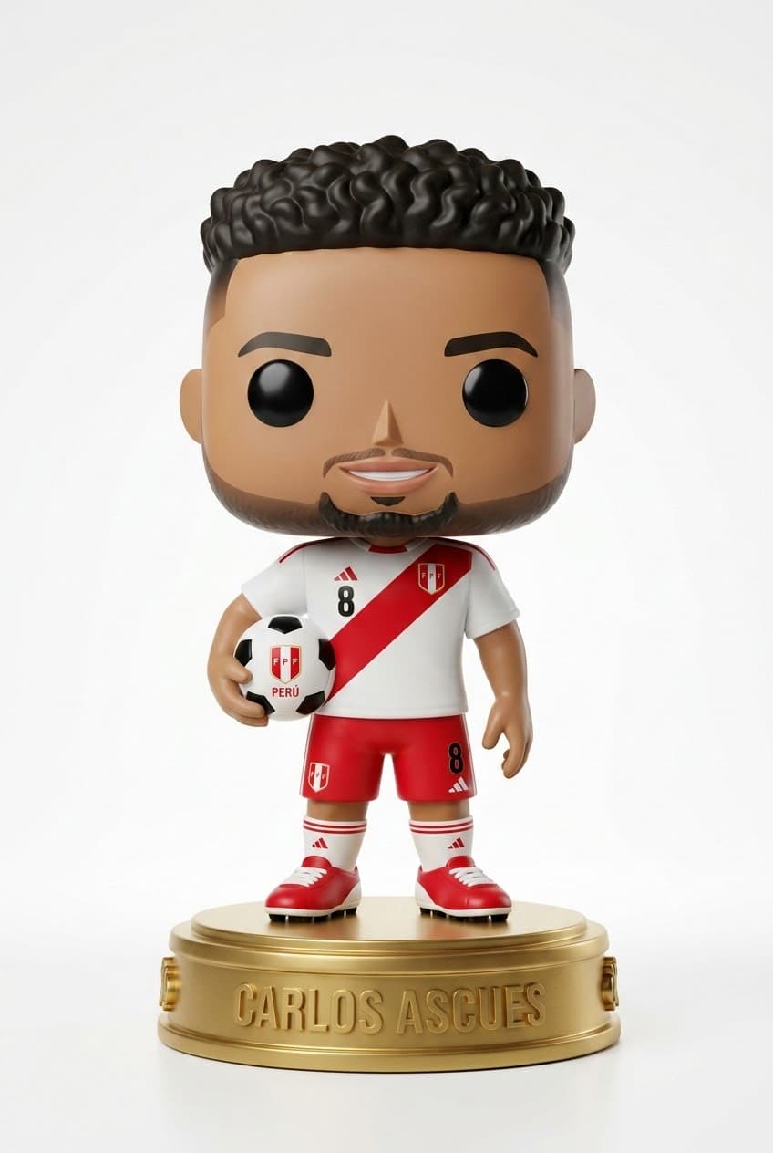 Funko personalizado de Carlos Ascues
