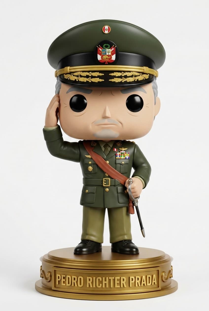 Funko personalizado de Pedro Richter Prada