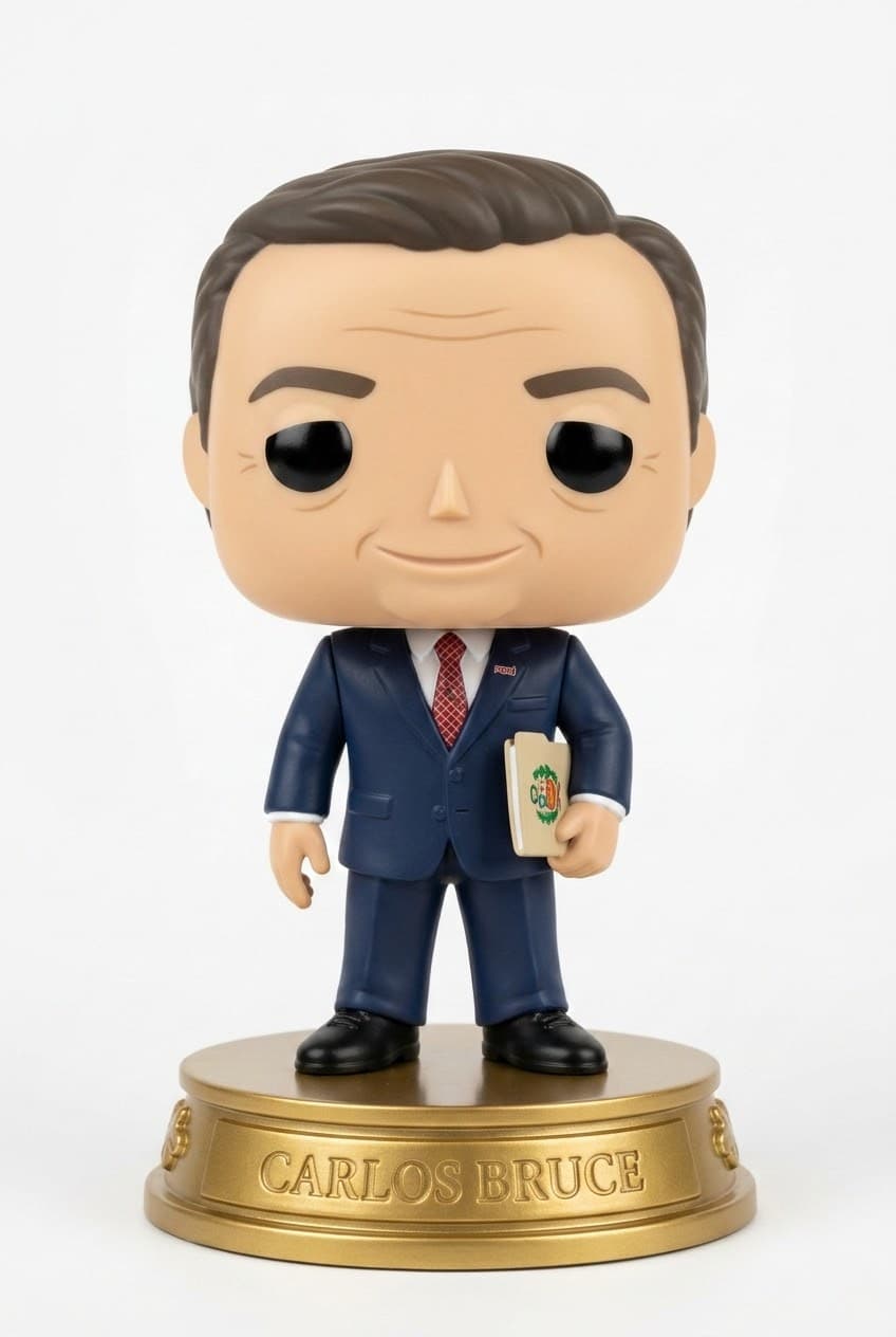 Funko personalizado de Carlos Bruce