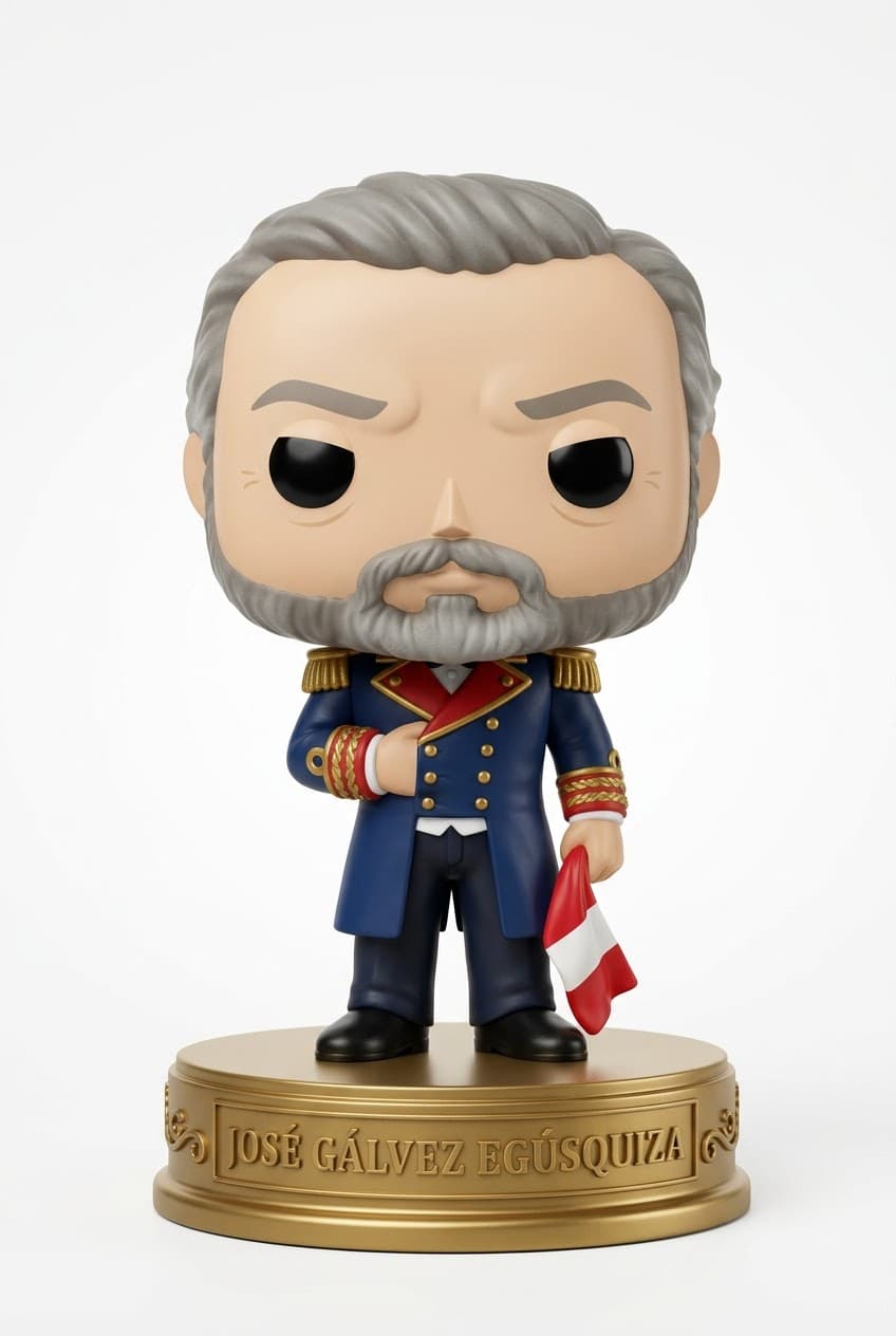 Funko personalizado de Jose Galvez Egusquiza