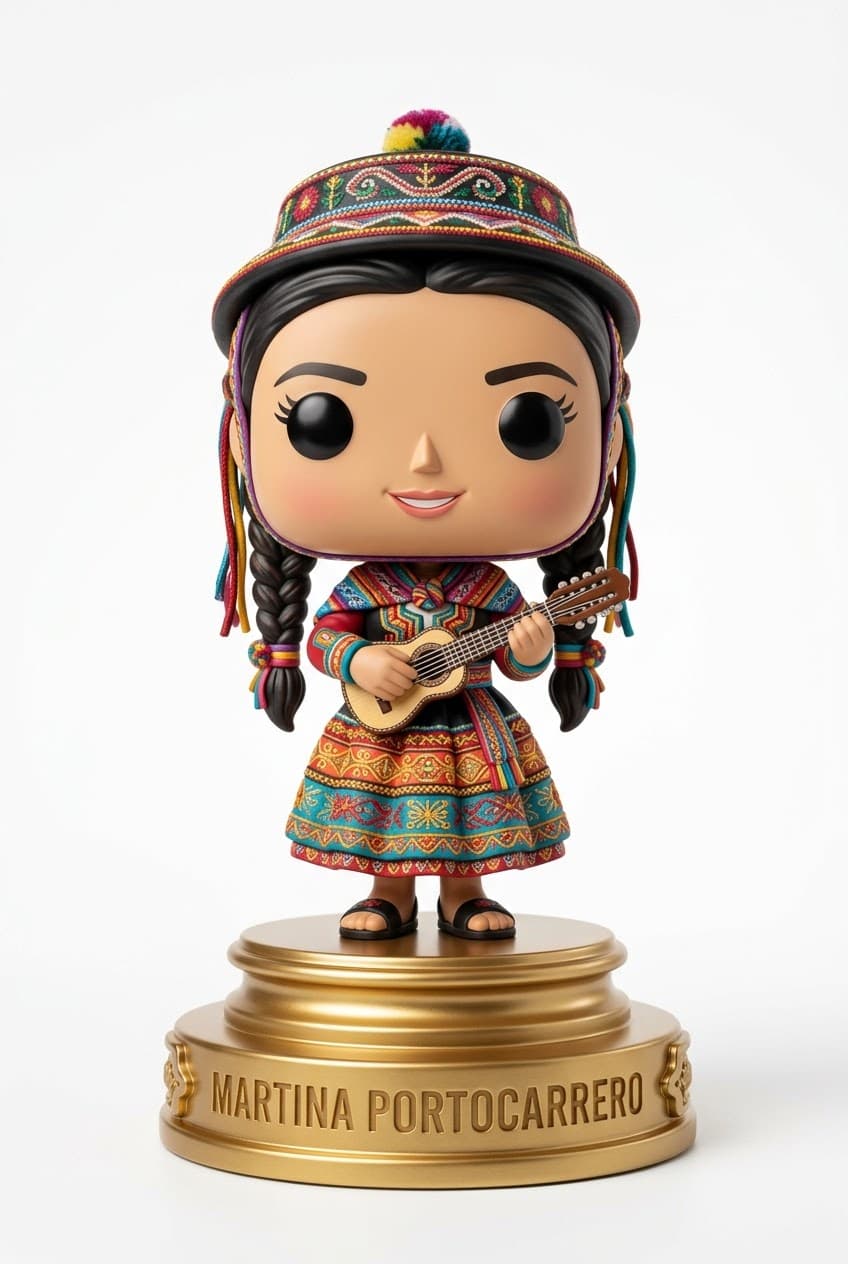 Funko personalizado de Martina Portocarrero