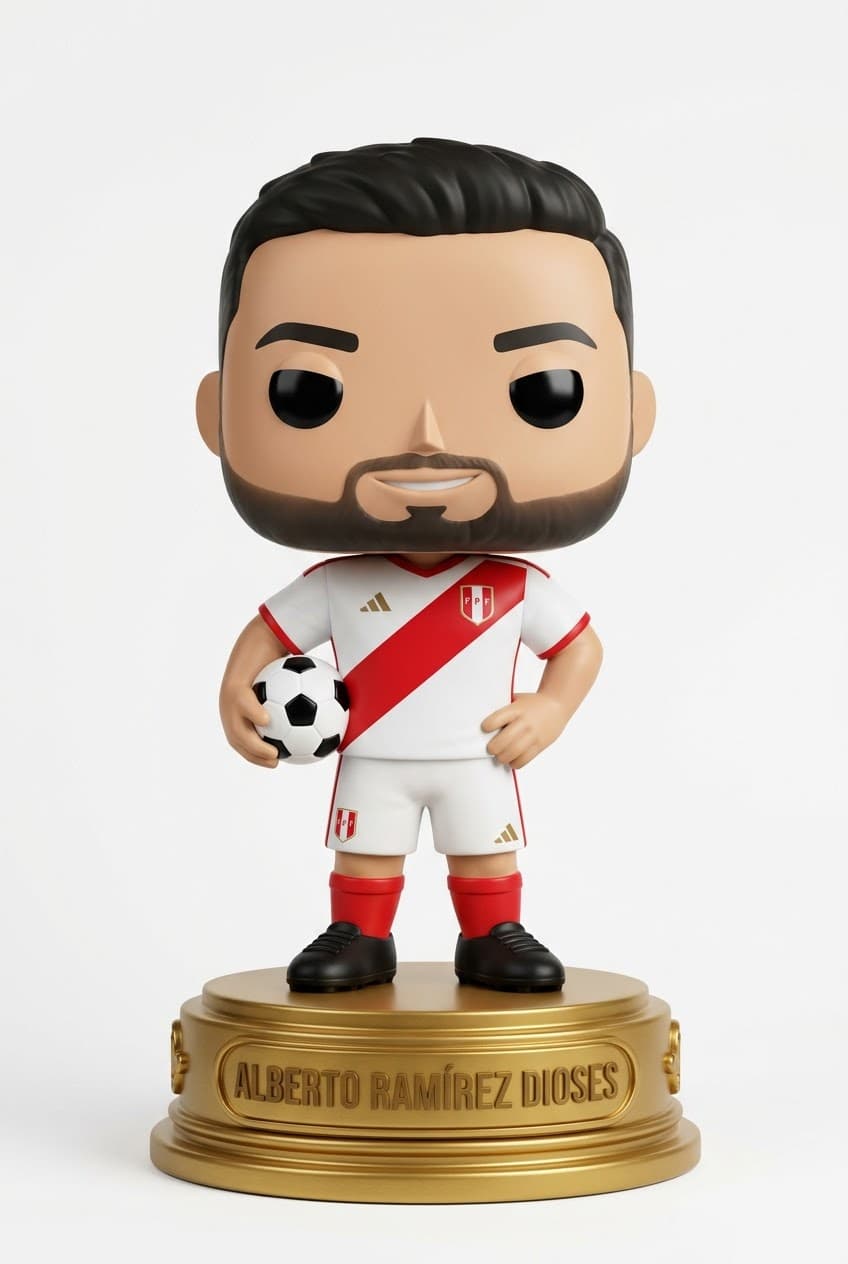 Funko personalizado de Alberto Ramirez Dioses