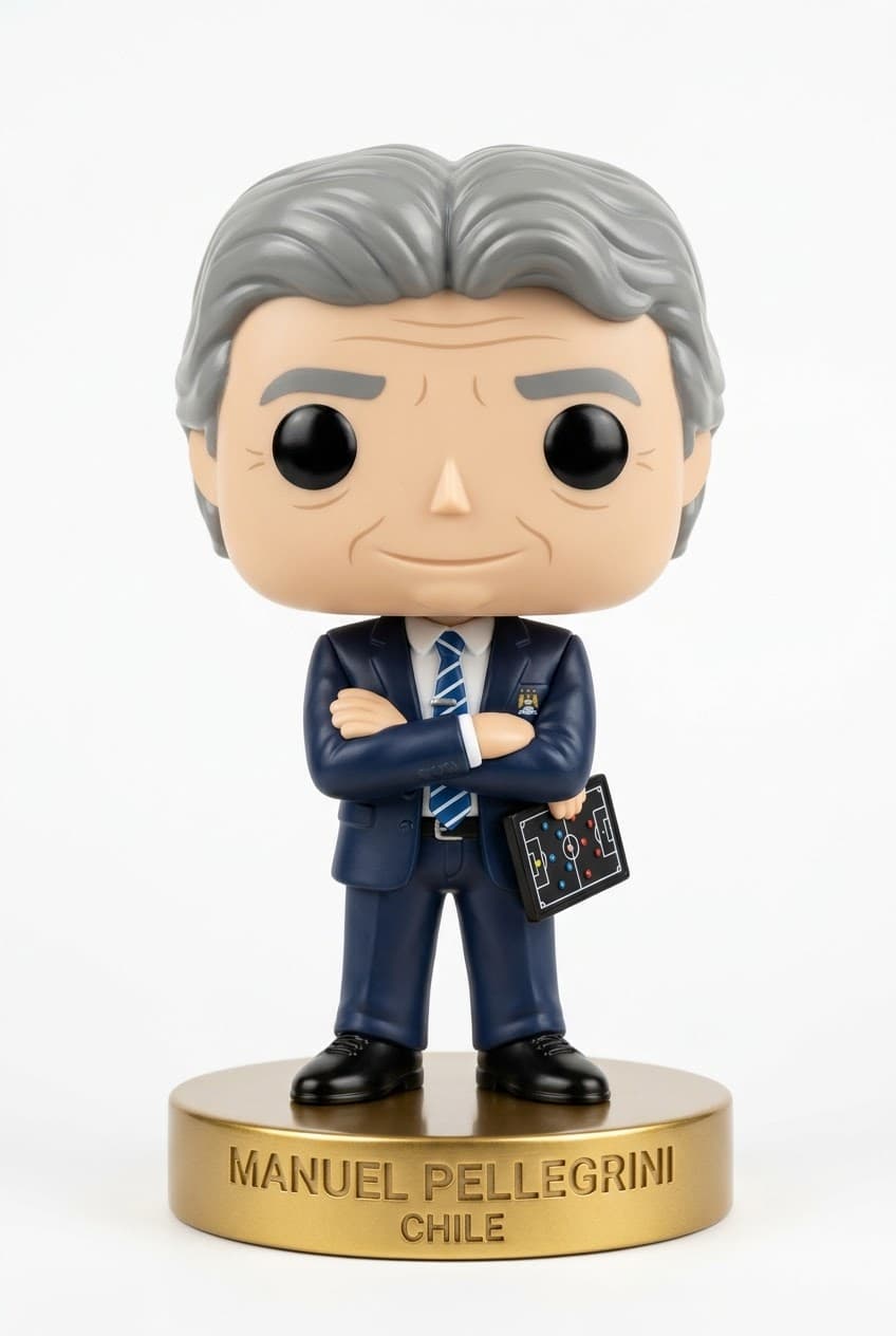 Funko personalizado de Manuel Pellegrini