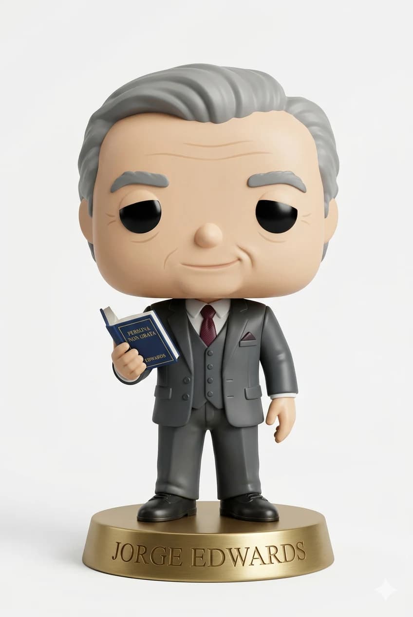 Funko personalizado de Jorge Edwards